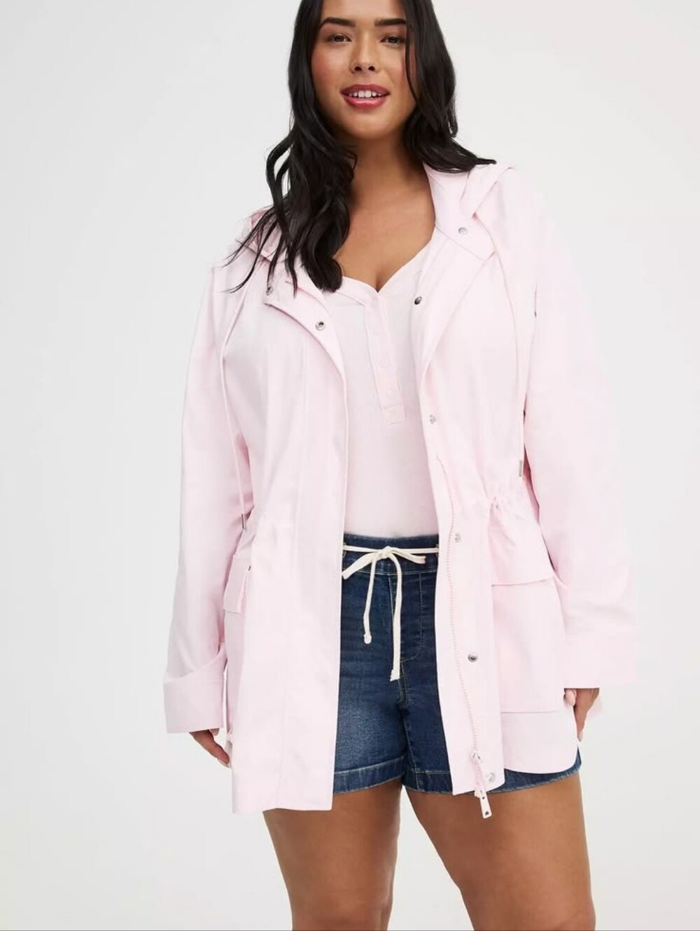 torrid Hooded Utility Jacket size 2 - Picture 4 of 4